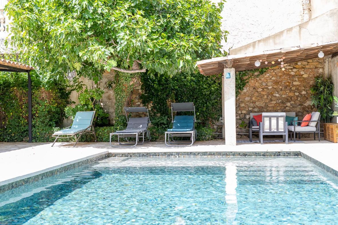 Maison De Maitre 230M² En Plein Coeur Du Village Camps-la-Source Экстерьер фото